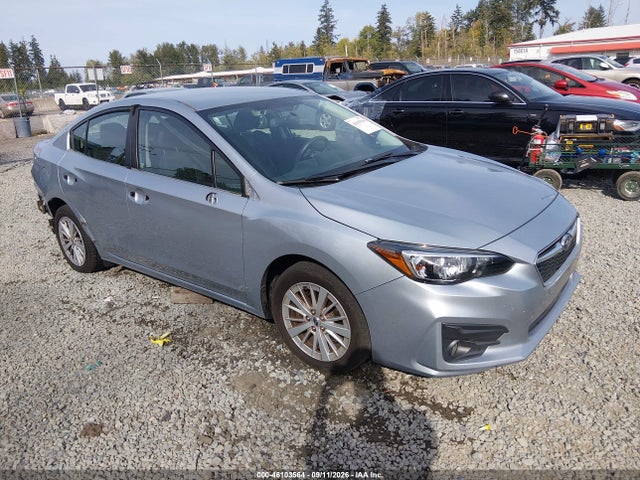 2018 Subaru Impreza 2.0i Premium მანქანა იყიდება აუქციონზე, vin: 4S3GKAD68J3621693, აუქციონის ნომერი: 46103564