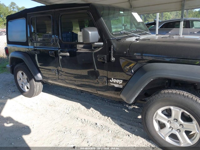 Aukcja sprzedaży 2019 Jeep Wrangler Unlimited Sport S 4x4, vin: 1C4HJXDG7KW512273, numer aukcji: 46103616