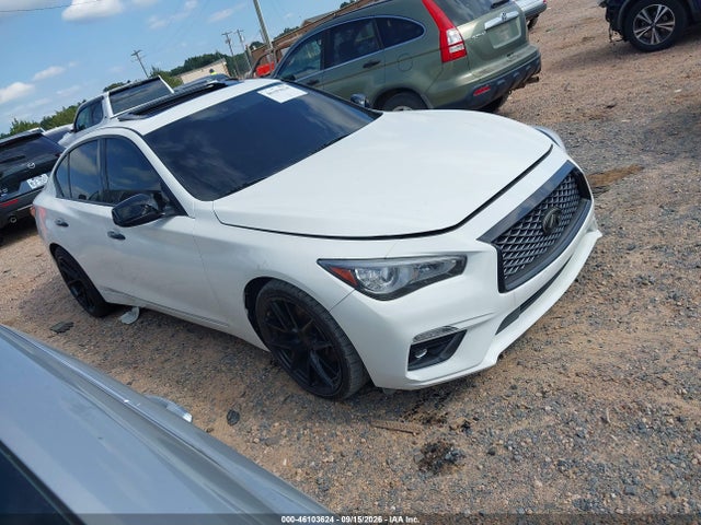 46103624 :رقم المزاد ، JN1EV7APXLM208026 vin ، 2020 Infiniti Q50 Luxe مزاد بيع