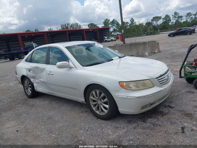 2007 Hyundai Azera Limited/se მანქანა იყიდება აუქციონზე, vin: KMHFC46F87A206395, აუქციონის ნომერი: 46103689