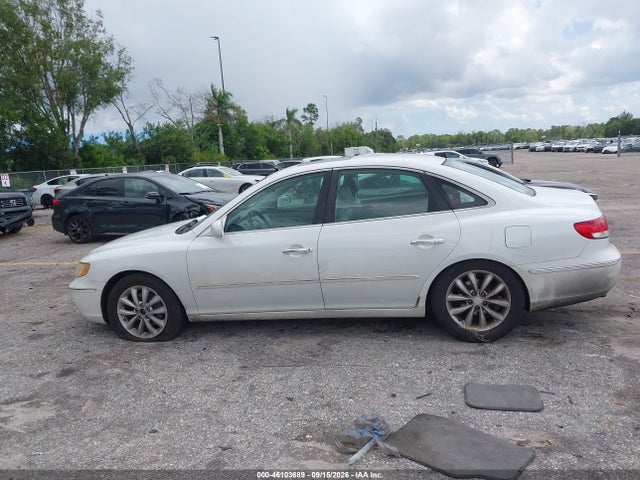 2007 Hyundai Azera Limited/se მანქანა იყიდება აუქციონზე, vin: KMHFC46F87A206395, აუქციონის ნომერი: 46103689