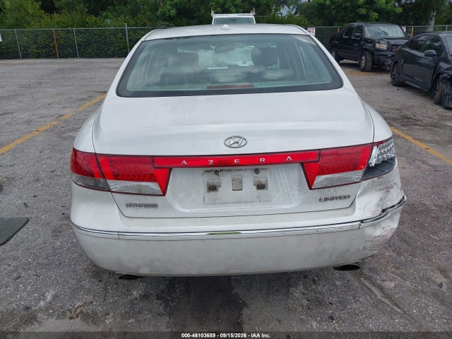 2007 Hyundai Azera Limited/se მანქანა იყიდება აუქციონზე, vin: KMHFC46F87A206395, აუქციონის ნომერი: 46103689