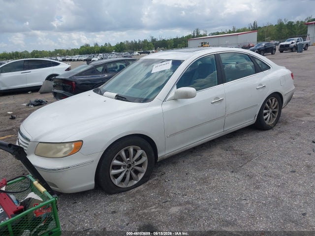 2007 Hyundai Azera Limited/se მანქანა იყიდება აუქციონზე, vin: KMHFC46F87A206395, აუქციონის ნომერი: 46103689