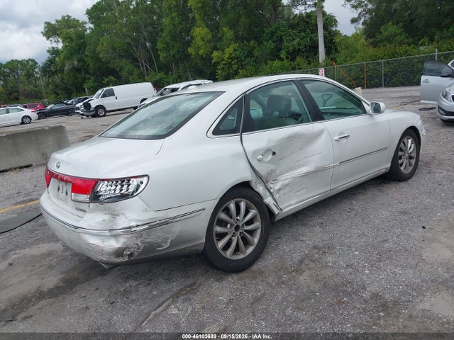 2007 Hyundai Azera Limited/se მანქანა იყიდება აუქციონზე, vin: KMHFC46F87A206395, აუქციონის ნომერი: 46103689
