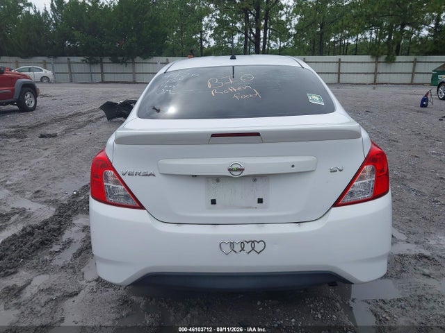 46103712 :رقم المزاد ، 3N1CN7AP8KL881395 vin ، 2019 Nissan Versa 1.6 Sv مزاد بيع