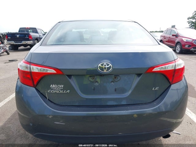 2016 Toyota Corolla Le მანქანა იყიდება აუქციონზე, vin: 2T1BURHE6GC683825, აუქციონის ნომერი: 46103721
