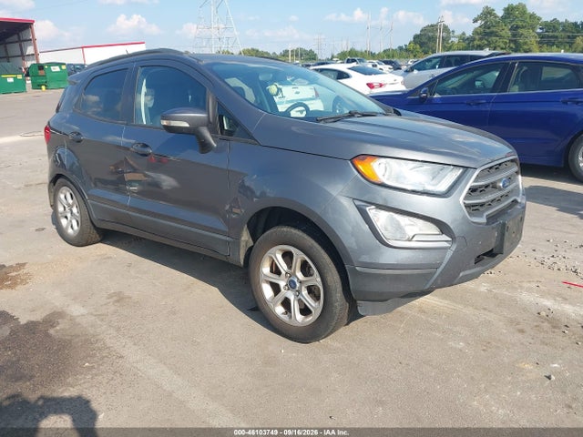 Продаж на аукціоні авто 2021 Ford Ecosport Se, vin: MAJ3S2GE0MC395778, номер лоту: 46103749