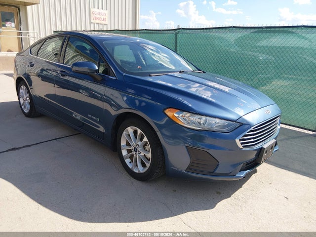46103782 :رقم المزاد ، 3FA6P0LU9KR190846 vin ، 2019 Ford Fusion Hybrid Se مزاد بيع