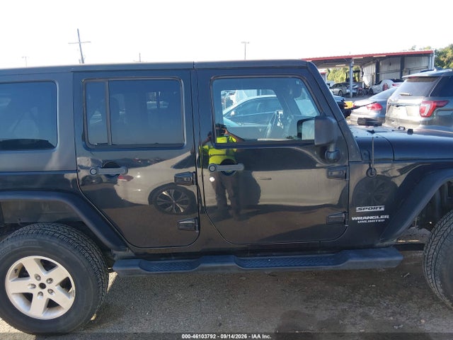 Продажа на аукционе авто 2016 Jeep Wrangler Unlimited Sport, vin: 1C4BJWDG5GL303901, номер лота: 46103792