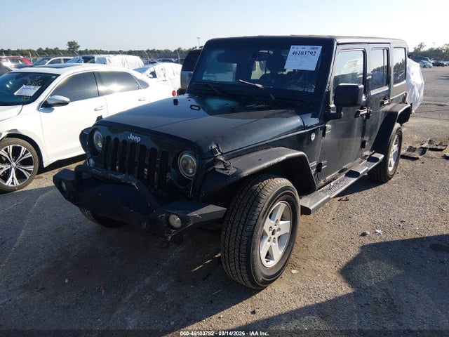Продажа на аукционе авто 2016 Jeep Wrangler Unlimited Sport, vin: 1C4BJWDG5GL303901, номер лота: 46103792