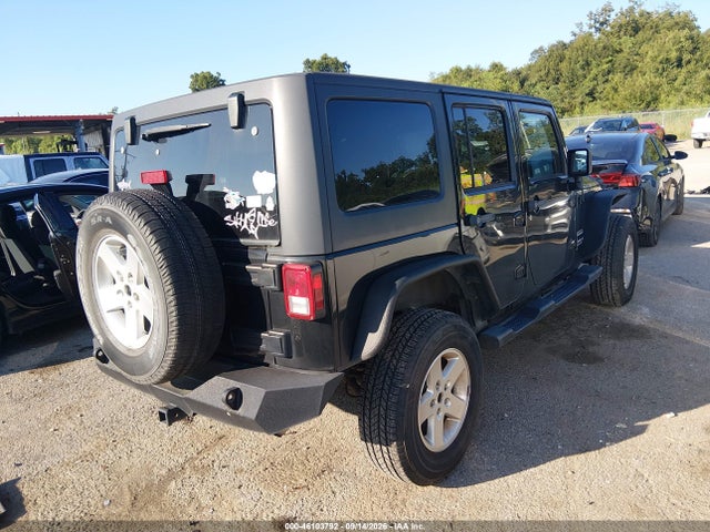 Продажа на аукционе авто 2016 Jeep Wrangler Unlimited Sport, vin: 1C4BJWDG5GL303901, номер лота: 46103792