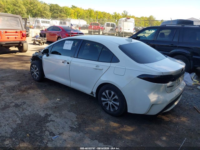 Продажа на аукционе авто 2022 Toyota Corolla Hybrid Le, vin: JTDEAMDE9NJ037081, номер лота: 46103797