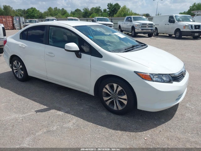 46103812 :رقم المزاد ، 19XFB2F54CE058563 vin ، 2012 Honda Civic Lx مزاد بيع
