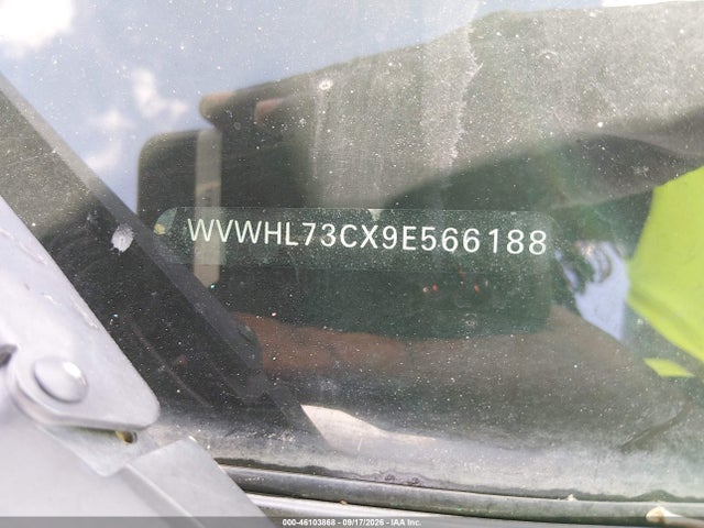 46103868 :رقم المزاد ، WVWHL73CX9E566188 vin ، 2009 Volkswagen Cc Luxury مزاد بيع