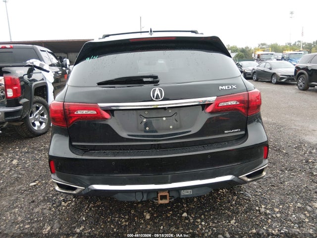 46103906 :رقم المزاد ، 5FRYD4H94HB000662 vin ، 2017 Acura Mdx Advance   Entertainment Pkgs مزاد بيع