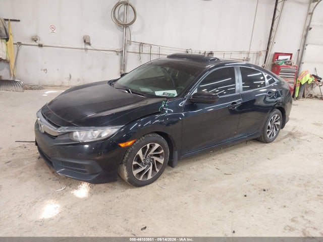 46103951 :رقم المزاد ، 19XFC2F75GE078180 vin ، 2016 Honda Civic Ex مزاد بيع