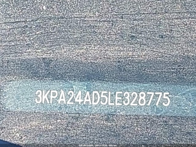 Auction sale of the 2020 Kia Rio S, vin: 3KPA24AD5LE328775, lot number: 46103985