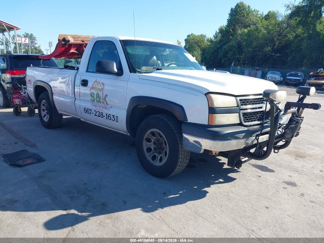 Aukcja sprzedaży 2006 Chevrolet Silverado 1500 Work Truck, vin: 1GCEK14V56E276147, numer aukcji: 46104040