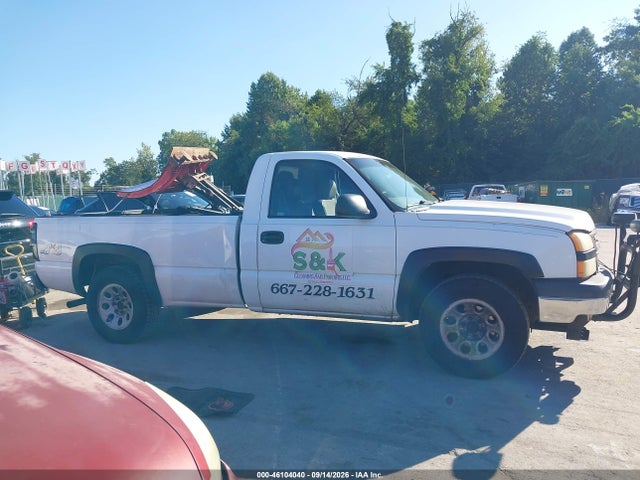 Aukcja sprzedaży 2006 Chevrolet Silverado 1500 Work Truck, vin: 1GCEK14V56E276147, numer aukcji: 46104040