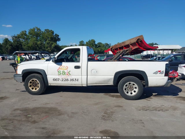 Aukcja sprzedaży 2006 Chevrolet Silverado 1500 Work Truck, vin: 1GCEK14V56E276147, numer aukcji: 46104040