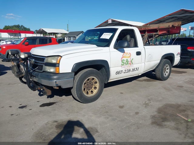 Aukcja sprzedaży 2006 Chevrolet Silverado 1500 Work Truck, vin: 1GCEK14V56E276147, numer aukcji: 46104040