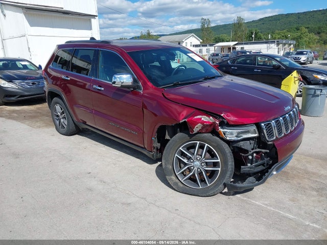 46104054 :رقم المزاد ، 1C4RJFBG0JC394892 vin ، 2018 Jeep Grand Cherokee Limited 4x4 مزاد بيع