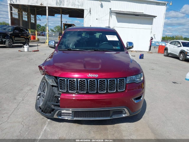 46104054 :رقم المزاد ، 1C4RJFBG0JC394892 vin ، 2018 Jeep Grand Cherokee Limited 4x4 مزاد بيع