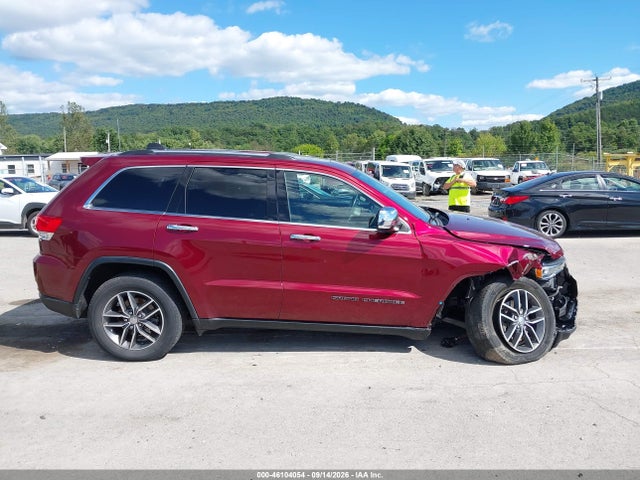 46104054 :رقم المزاد ، 1C4RJFBG0JC394892 vin ، 2018 Jeep Grand Cherokee Limited 4x4 مزاد بيع