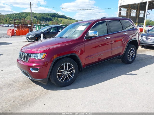 46104054 :رقم المزاد ، 1C4RJFBG0JC394892 vin ، 2018 Jeep Grand Cherokee Limited 4x4 مزاد بيع