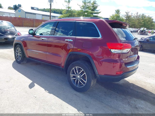 46104054 :رقم المزاد ، 1C4RJFBG0JC394892 vin ، 2018 Jeep Grand Cherokee Limited 4x4 مزاد بيع
