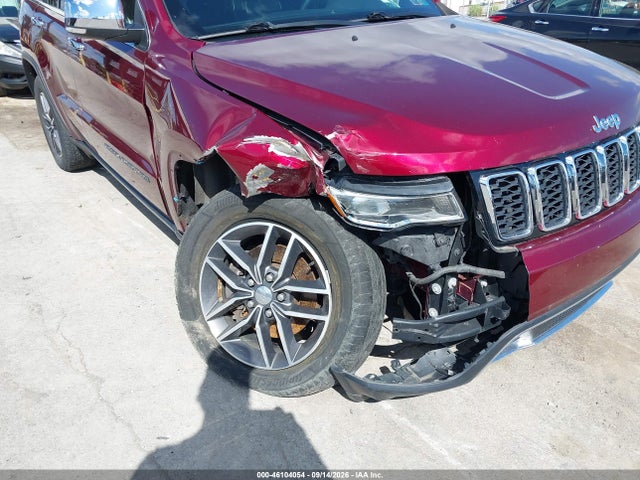 46104054 :رقم المزاد ، 1C4RJFBG0JC394892 vin ، 2018 Jeep Grand Cherokee Limited 4x4 مزاد بيع