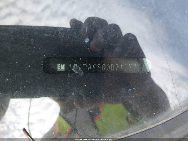 Продажа на аукционе авто 2013 Chevrolet Cruze Ls Auto, vin: 1G1PA5SG0D7135701, номер лота: 46104125