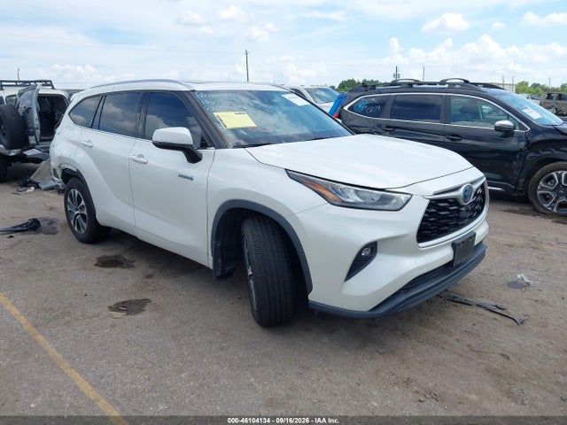 Aukcja sprzedaży 2020 Toyota Highlander Hybrid Xle, vin: 5TDGARAHXLS502715, numer aukcji: 46104134