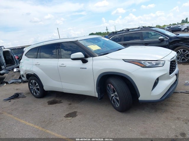 Aukcja sprzedaży 2020 Toyota Highlander Hybrid Xle, vin: 5TDGARAHXLS502715, numer aukcji: 46104134