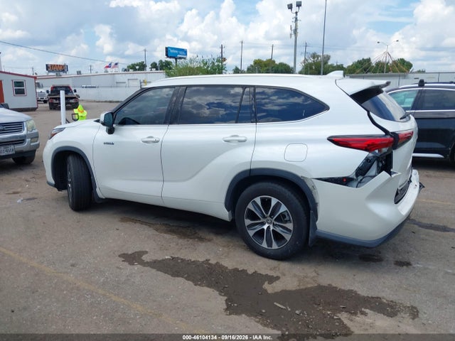 Aukcja sprzedaży 2020 Toyota Highlander Hybrid Xle, vin: 5TDGARAHXLS502715, numer aukcji: 46104134