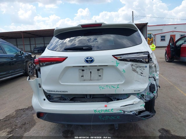 Aukcja sprzedaży 2020 Toyota Highlander Hybrid Xle, vin: 5TDGARAHXLS502715, numer aukcji: 46104134
