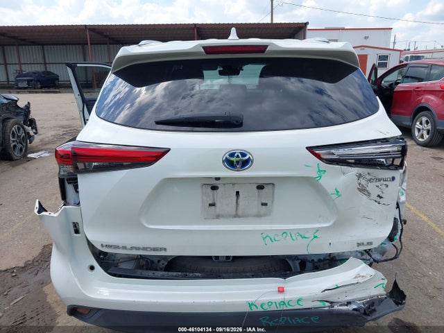 Aukcja sprzedaży 2020 Toyota Highlander Hybrid Xle, vin: 5TDGARAHXLS502715, numer aukcji: 46104134
