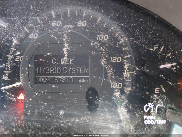 46104188 :رقم المزاد ، 4T1BB46K09U091047 vin ، 2009 Toyota Camry Hybrid مزاد بيع