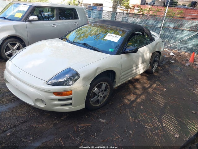 Aukcja sprzedaży 2003 Mitsubishi Eclipse Spyder Gs, vin: 4A3AE45G53E086560, numer aukcji: 46104220
