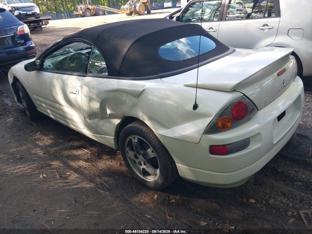 Aukcja sprzedaży 2003 Mitsubishi Eclipse Spyder Gs, vin: 4A3AE45G53E086560, numer aukcji: 46104220