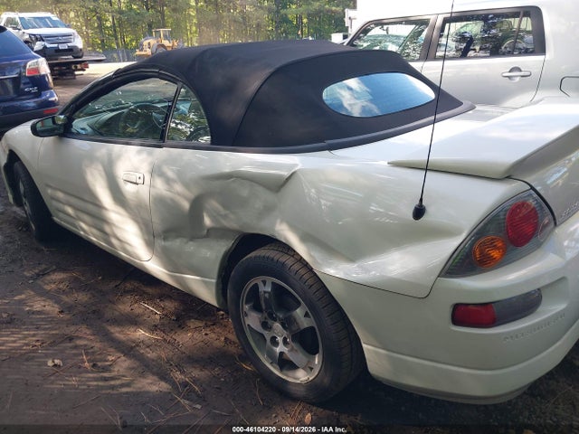 Aukcja sprzedaży 2003 Mitsubishi Eclipse Spyder Gs, vin: 4A3AE45G53E086560, numer aukcji: 46104220