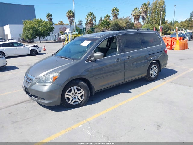 46104254 :رقم المزاد ، 5FNRL38757B096883 vin ، 2007 Honda Odyssey Ex-l مزاد بيع