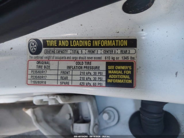 Aukcja sprzedaży 2005 Chevrolet Equinox Lt, vin: 2CNDL63F956096006, numer aukcji: 46104265