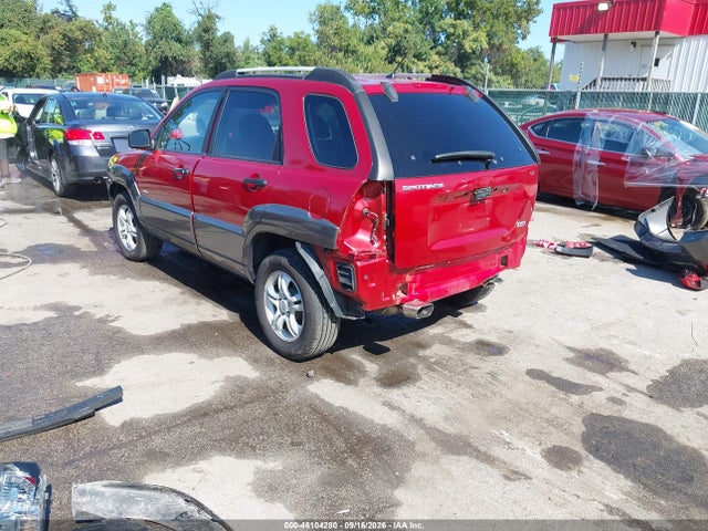 2008 Kia Sportage Lx V6 მანქანა იყიდება აუქციონზე, vin: KNDJE723387467132, აუქციონის ნომერი: 46104280