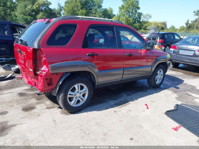2008 Kia Sportage Lx V6 მანქანა იყიდება აუქციონზე, vin: KNDJE723387467132, აუქციონის ნომერი: 46104280