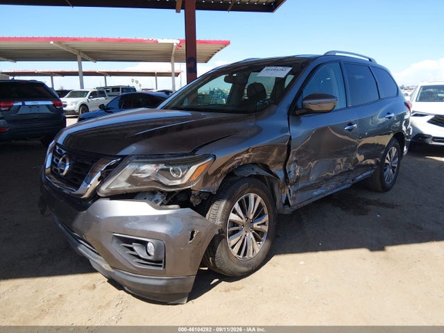 2018 Nissan Pathfinder Sv მანქანა იყიდება აუქციონზე, vin: 5N1DR2MM8JC653056, აუქციონის ნომერი: 46104282
