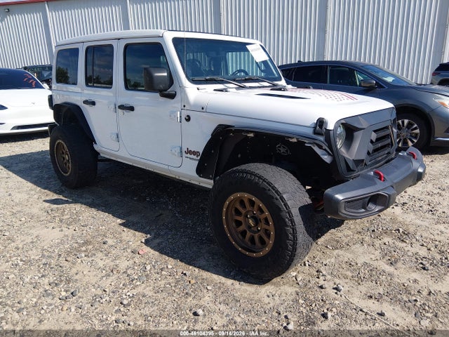 46104395 :رقم المزاد ، 1C4HJXFG7JW329130 vin ، 2018 Jeep Wrangler Unlimited Rubicon 4x4 مزاد بيع