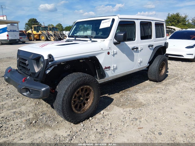 46104395 :رقم المزاد ، 1C4HJXFG7JW329130 vin ، 2018 Jeep Wrangler Unlimited Rubicon 4x4 مزاد بيع