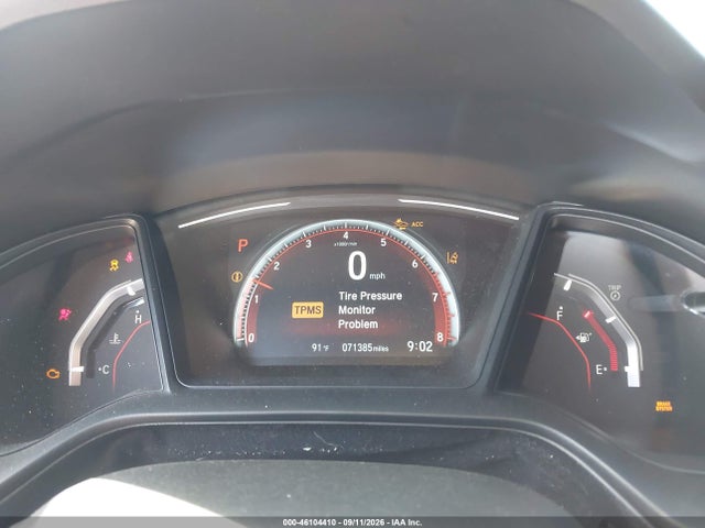 2019 Honda Civic Sport მანქანა იყიდება აუქციონზე, vin: SHHFK7H49KU409945, აუქციონის ნომერი: 46104410