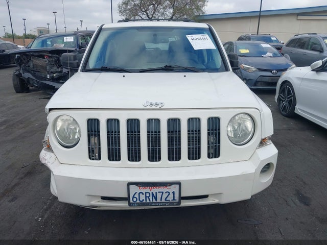 Продажа на аукционе авто 2008 Jeep Patriot Sport, vin: 1J8FT28W78D521400, номер лота: 46104461
